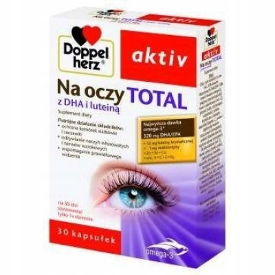 Doppelherz aktiv Za oči Totalni lutein 30 kapsula