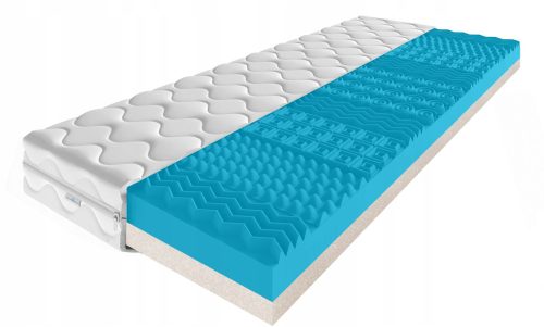 Topper masirajući nadmadrac 120x200 cm H2/H3 8 cm - Materac za udobnost i kvalitetan san