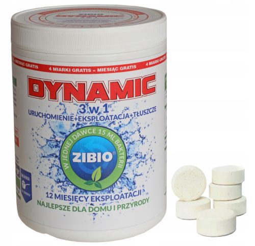 ZIBIO DYNAMIC 3u1 tablete za septičke jame
