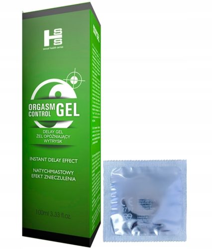 Gel Orgasm Control+ za kontrolu ejakulacije i dugotrajan seks, 100ml + gratis kondom
