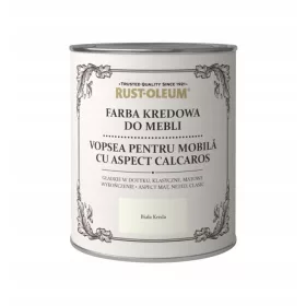 Rust-Oleum kredna boja za namještaj - Bijela 125ml