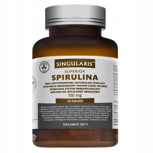Singularis Spirulina Plus 700 mg 60 kapsula