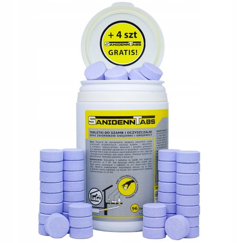 Biopreparat za septičke jame Sanidenn Tabs 96+4