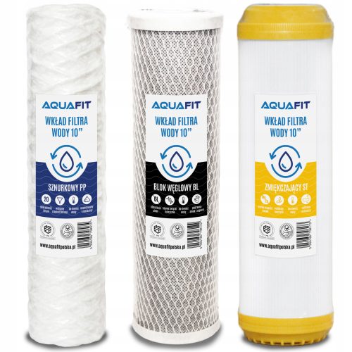 Aquafit Komplet Filter Uložaka za Cijeli Dom 3 Razine Filtracije