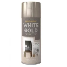 METALIK BOJA U SPREJU BIJELO ZLATO 400 ML
