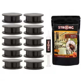    Protiv žohara Strong 0,1 kg 10 ml + 10× Plastična zamka za insekte