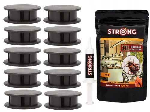  Protiv žohara Strong 0,1 kg 10 ml + 10× Plastična zamka za insekte
