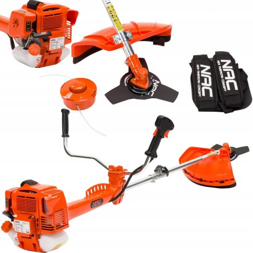 Kosa spalinowa NAC BP520-30KA-T 52 cm3 3,0 KM 2,2 kW 41cm Profesionalna Disk + Glava za Gume