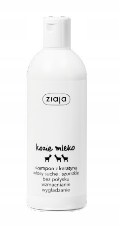 Ziaja šampon za kosu od kozjeg mlijeka s keratinom 400 ml