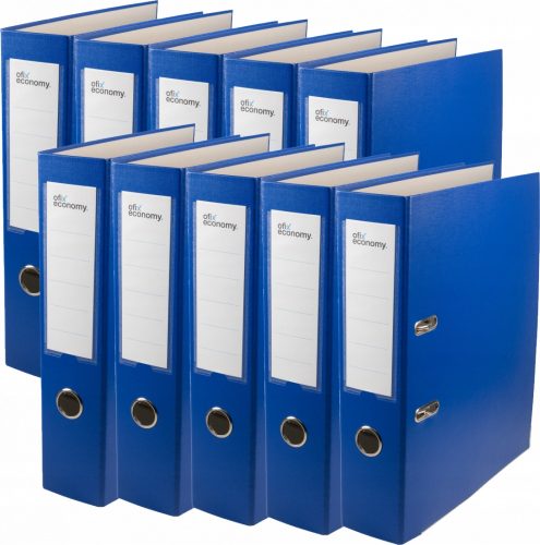 Ofix Ekonomični A4 registrator 75 mm s polugom, plavi