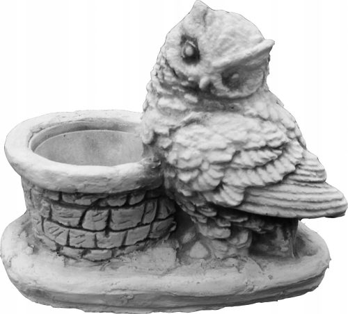  Betonska figura SOWA saksija POIDEŁKO (F93)ALA-SHOP