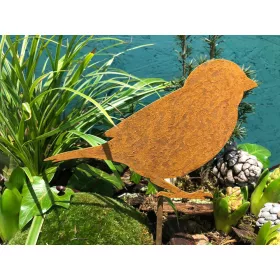  Vrabac ptica vrtni ukras Corten Industrial