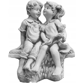 Betonska figura DJECA NA KLUPI (D18) ALA-SHOP
