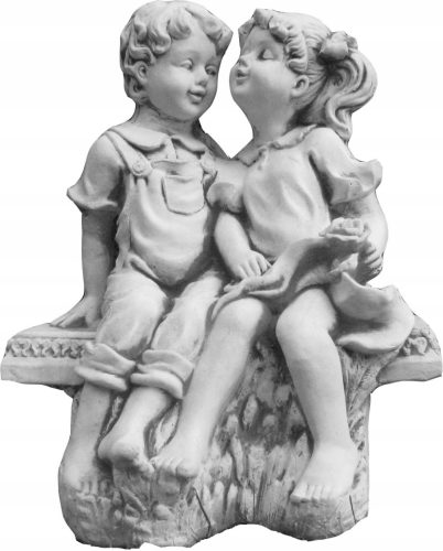  Betonska figura DJECA NA KLUPI (D18) ALA-SHOP