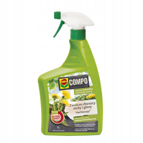 Compo Herbistop Spray 1L - Sredstvo Protiv Korova, Mahovine i Algi