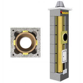 RAUCH 5 m dimnjački sustav, fi 200 sustav dimnjak