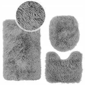 3CZ Premium Kupaonski Set Tepiha s Efektom Chestera