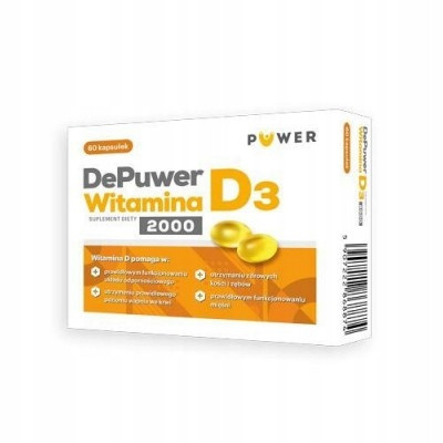 Zaštita imuniteta Vitamin D3 2000, 60 kapsula