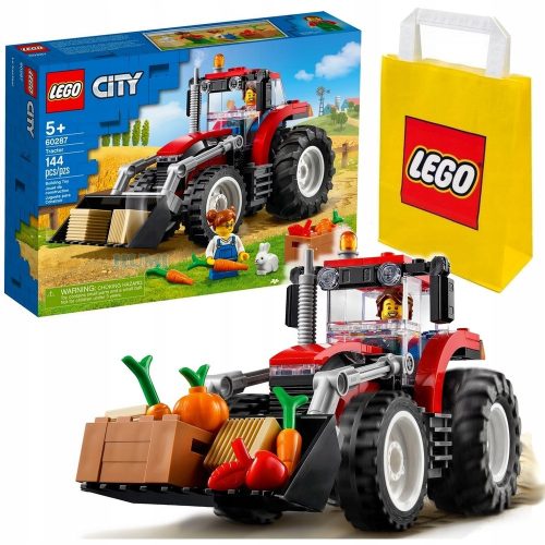  LEGO City 60287 Traktor + VP papirnata vrećica LEGO 6315792 Srednja