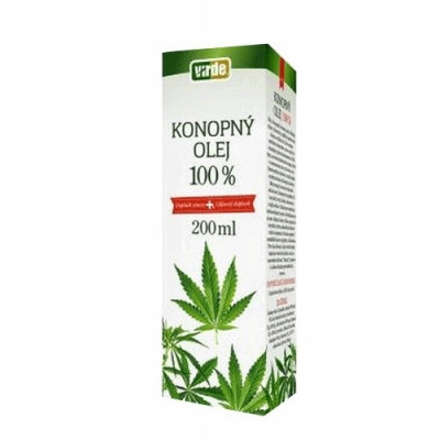 Konoplja Virde 100% Hladno Prešano Ulje - 200 ml