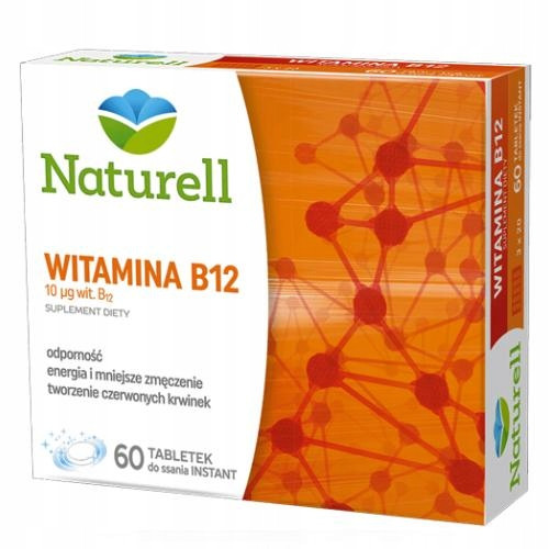 Naturell Vitamin B12 60 tableta za poboljšanje imuniteta i smanjenje umora Naturell Vitamin B12 je dodatak prehrani koji poboljšava imunitet, smanjuje umor i po