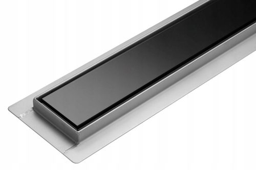 Wave Black Glass linearni odvod 80 cm