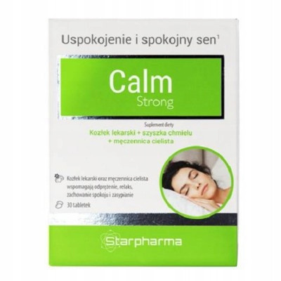 Starpharma Valerijana Calm Strong, 30 tableta
