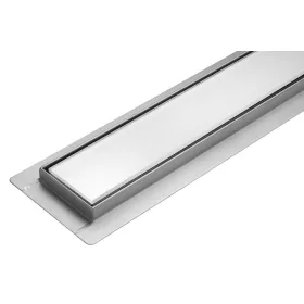 Wave White Glass linearni odvod 70 cm