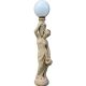 Vrtna svjetiljka Skulptura Dama Fontana Figura