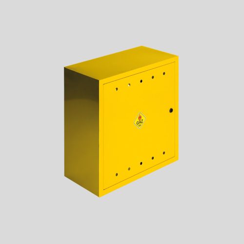 JD-MetalBox plinski ormarić, žuti, 50x50x25 cm