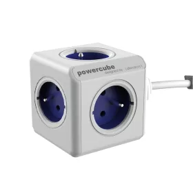    PowerCube produženi plavi kabel 1,5 m, 5 utičnica, DesignNest (allocacoc)