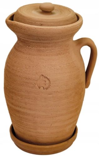 Glineni vrč Zdrój smeđi 4L Filter za prirodnu vodu