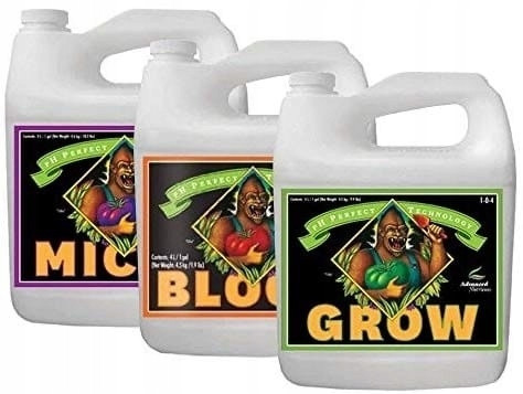 NAPREDNIH HRANJIVA BLOOM, GROW, MIKRO, 3X0,5L