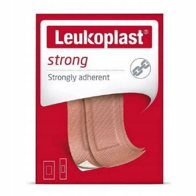 Leukoplast Strong flasteri za rane s oblogom, 20 kom.