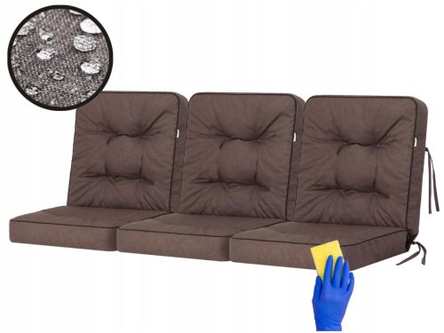  Jastuci za ljuljačku, vrtnu klupu 150 cm 3 kom.