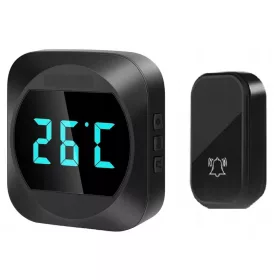   Bežično zvono Anytech.pl 150 m 100 dB + Termometar za kapiju