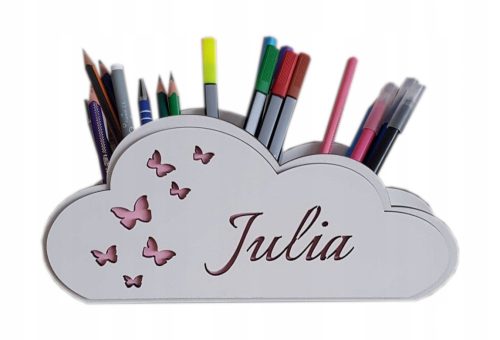 PIO-ART cloud stolni organizator s personaliziranim imenom