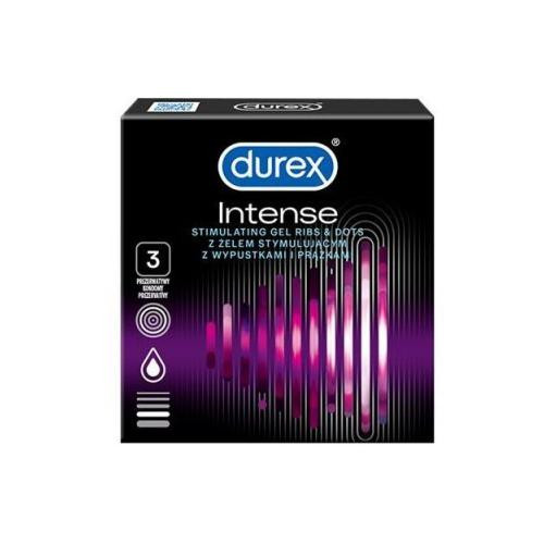 Durex Intenzivni kondomi s poticajem, paket od 3 komada