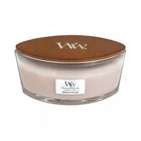 Vanilla & Sea Salt Woodwick svijeća s mirisom soje, 1 kom.