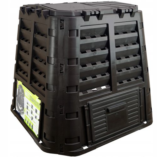 Komposter za vrt - 1-komposter Patrol 480 l, crni