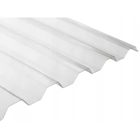   Trapezni polikarbonatni paneli otporni na tuču 2,5 m x 102,6 cm x 0,5 mm