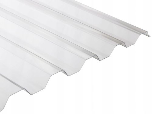 Trapezni polikarbonatni paneli otporni na tuču 2,5 m x 102,6 cm x 0,5 mm