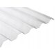 Trapezni polikarbonatni paneli otporni na tuču 2,5 m x 102,6 cm x 0,5 mm