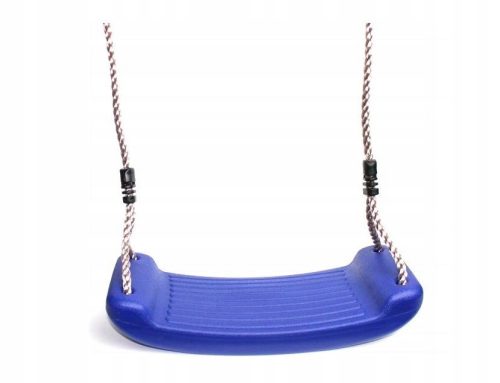Plava dječja ljuljačka od čvrste plastike 44 x 17 x 8,5 cm