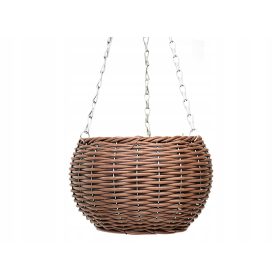    Dixiestore saksija 20 cm x 23 x 18 cm promjer 20 cm plastične nijanse smeđe i bež, nijanse sive i srebrne