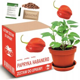 ZESTAW ZA UZGOJ PAPRIKE HABANERO