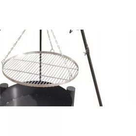  VRTNI TRONOŽNI ROŠTILJ INOX REŠETKA 60 PREMIUM