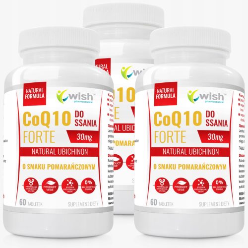 Koencim Q10 Forte 30mg CoQ10 Ubiquinone - Tablete za Sisanje
