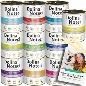    DOLINA NOTECI PREMIUM SET mokre hrane mješavina okusa 10x800g + EBOOK DOG