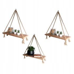 Drvena polica za zid Dekostera 56 x 18 cm, sonoma hrast